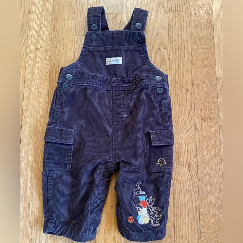 Pooh Corduroy Overalls